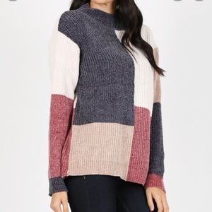 Renjo Colorblock Sweater